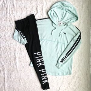 PINK VS Pullover Hoodie/Leggings 2pc